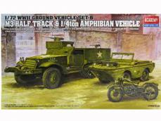 M3 Half Track & 1/4ton Amphibian Vehicle - Ref.: ACAD-13408