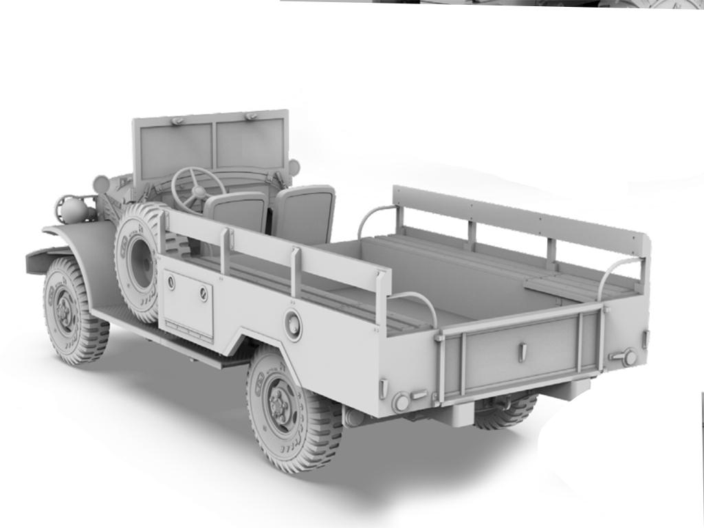 IDF Power Wagon WM300 Cargo Truck W/Winch (Vista 3)