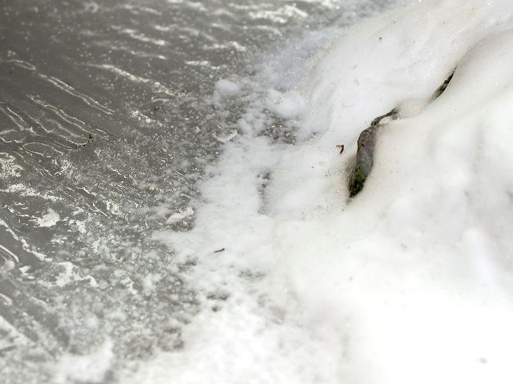 Textura de nieve primavera (Vista 3)