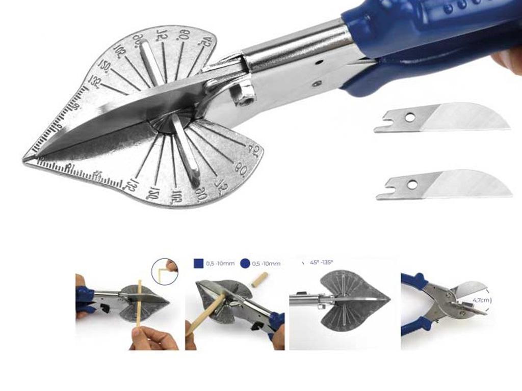 Cortador de Inglete Multiángulo con 2 Cuchillas (Vista 2)
