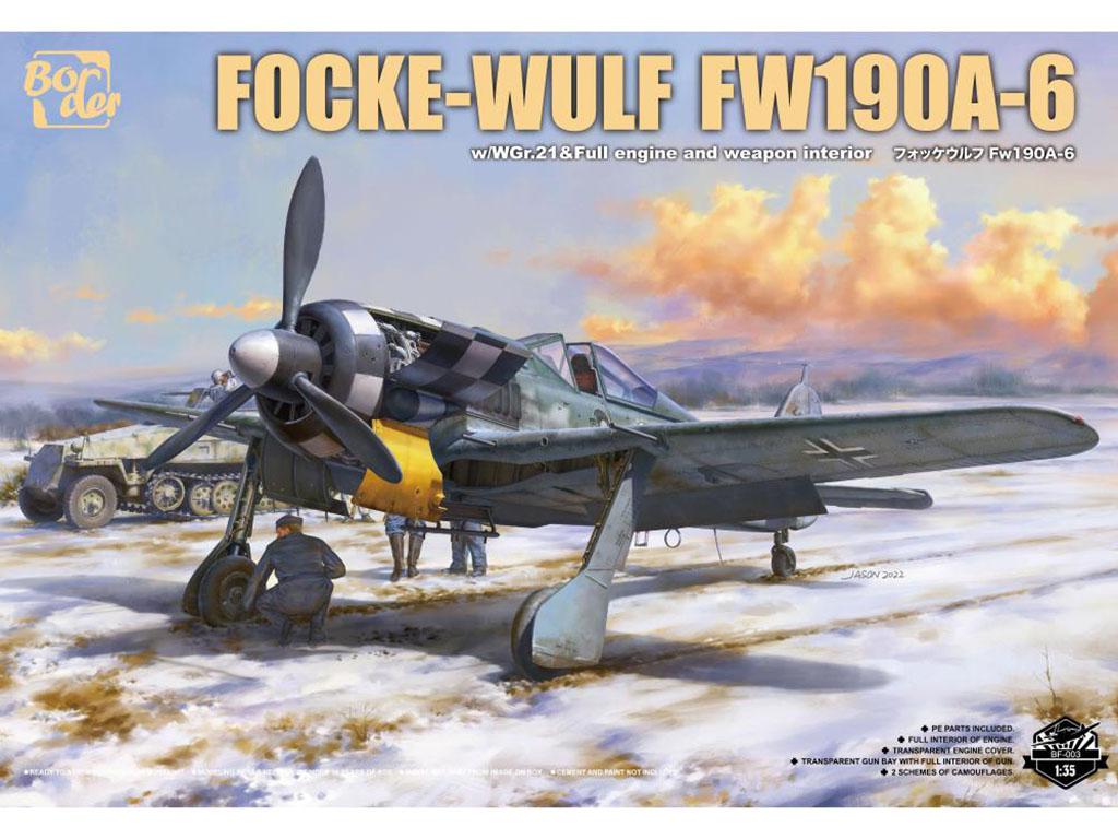 Focke-Wulf FW190A-6 with WGr.21 & Full engine and weapon interior (Vista 1)