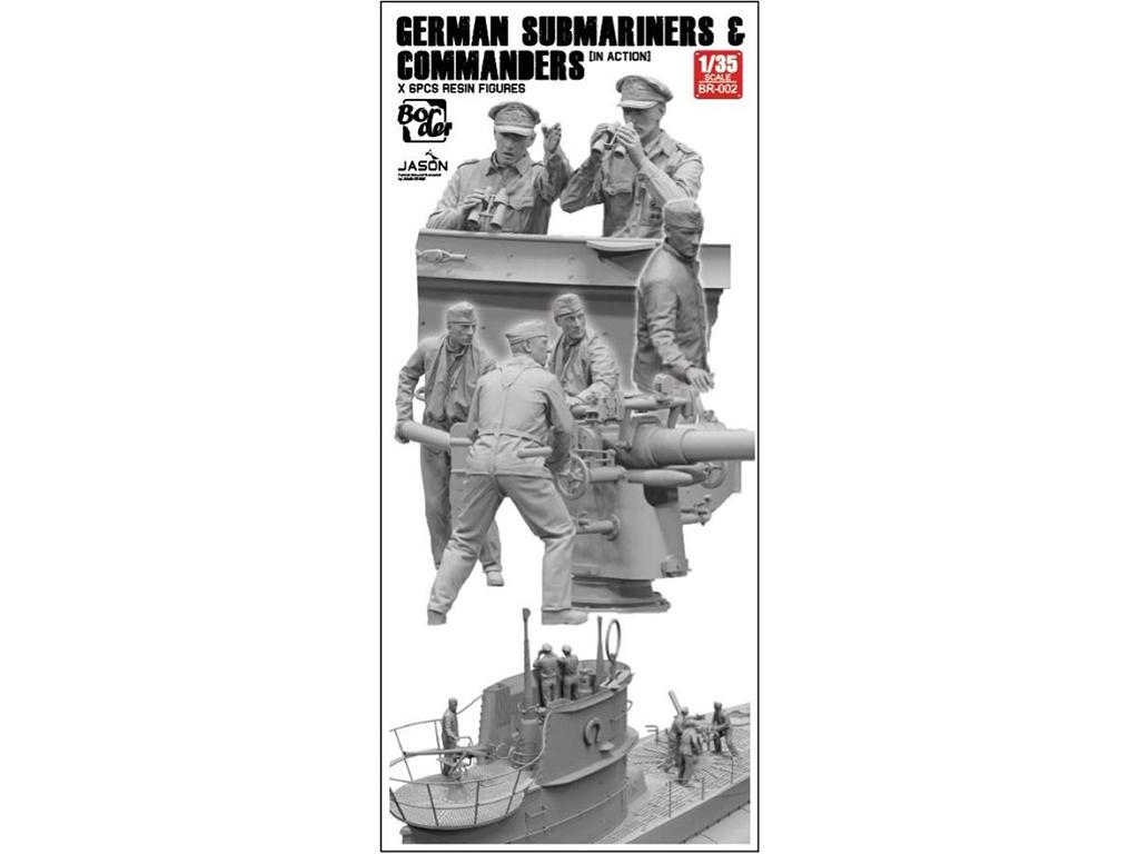 German Submariners & Commanders in action  (Vista 1)