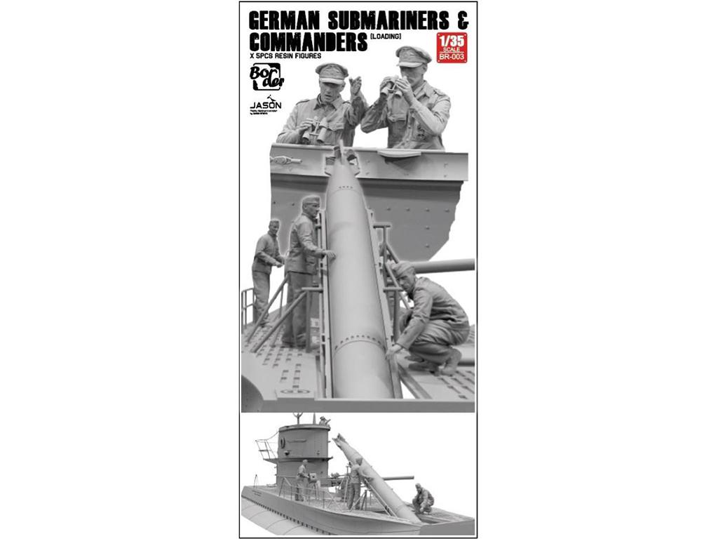 German Submariners & Commanders loading (Vista 1)