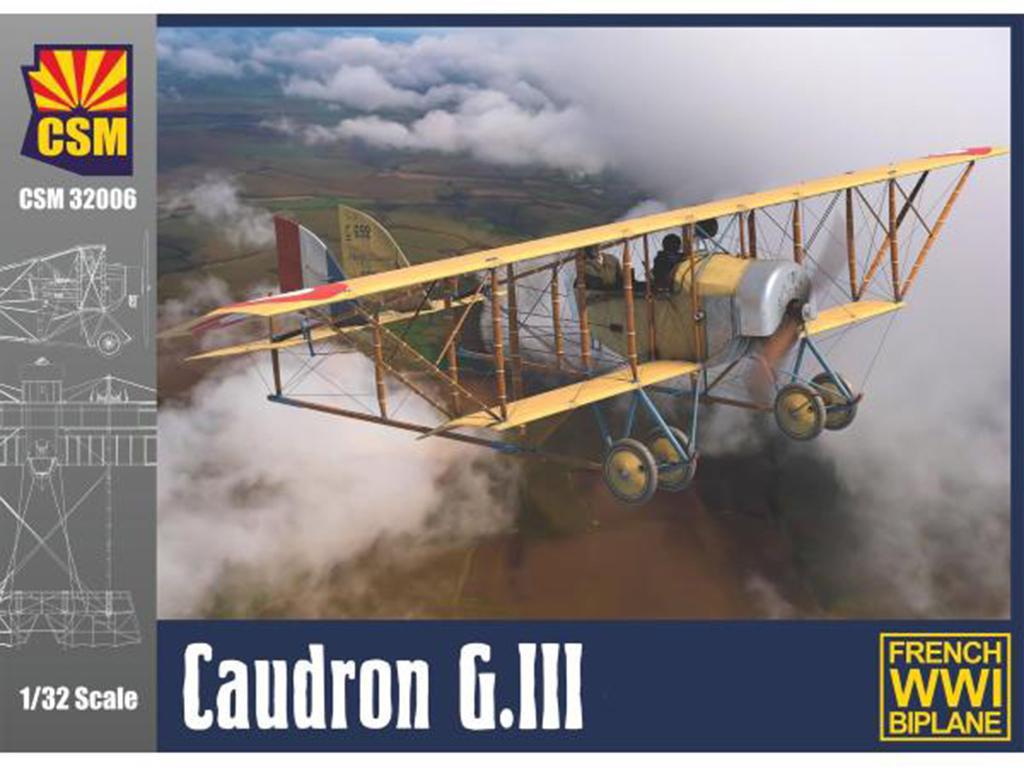 CAUDRON G.III French WWI biplane (Vista 1)