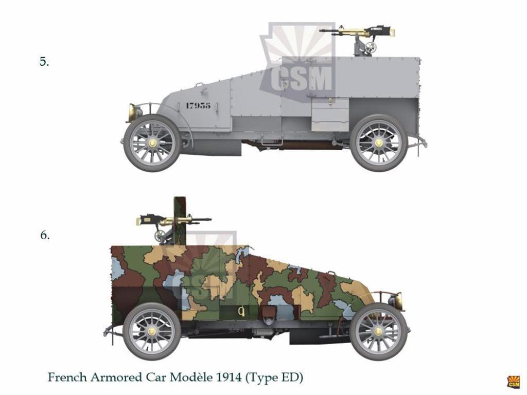 French Armoured Car Model 1914 (Vista 11)