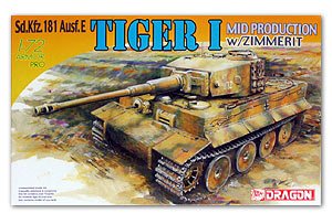 Tiger 1 (Mid Production) w/Zimmerit  (Vista 1)