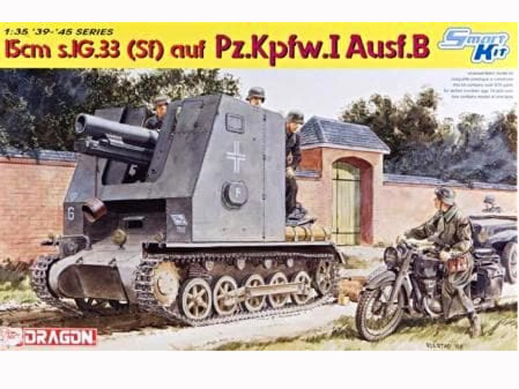 Panzerkampfwagen I Ausf. B, 15 cm sIG 33 (Vista 1)