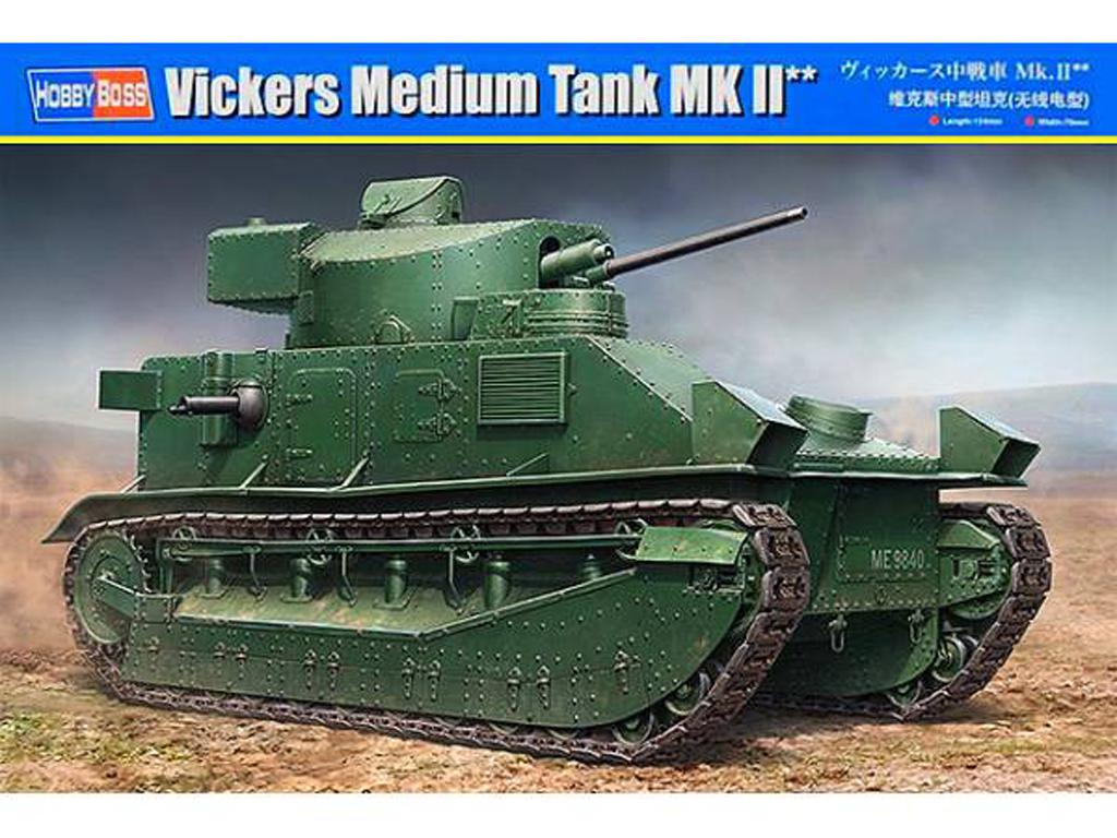 83881 техника и вооружение vickers medium tank mk ii 1 35