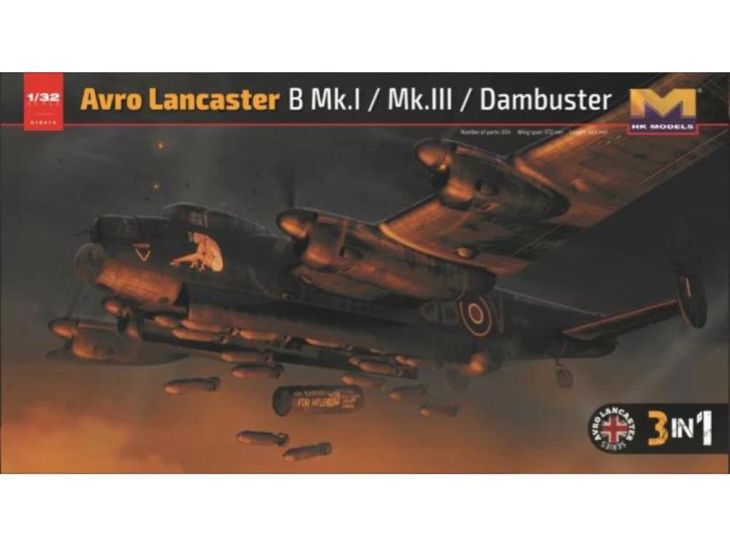 Avro Lancaster B MkI/ B MkIII/ Dambuster 3in 1 (Vista 1)