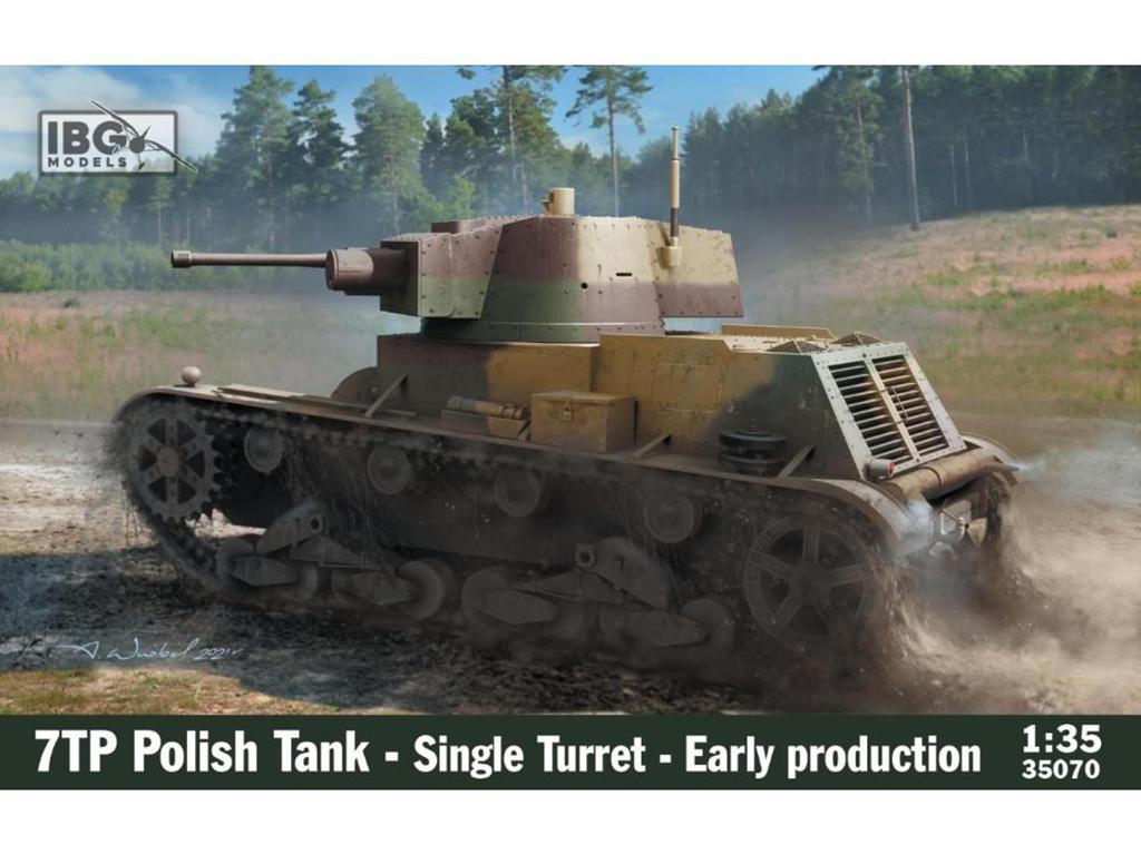 7TP Polish Tank - Single Turret - Early Production (Vista 1)