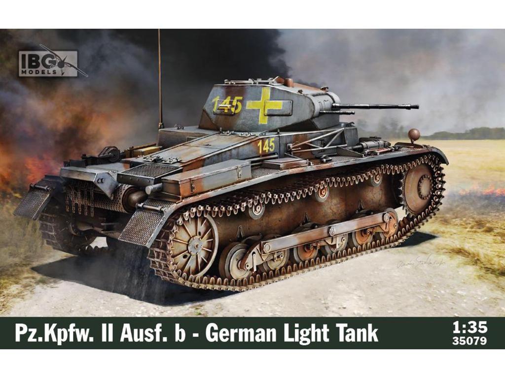 Pz.Kpfw. II Ausf. b - German Light Tank (Vista 1)