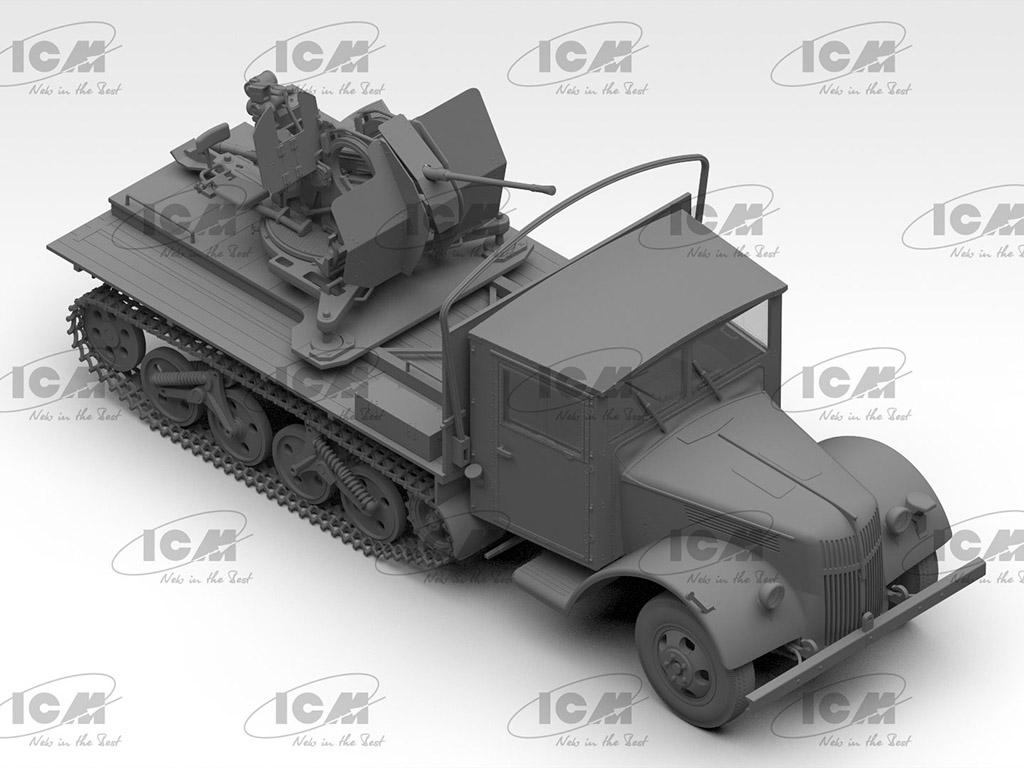 Sd.Kfz.3b with Flak 38 Truppenluftschutzwagen (Vista 2)