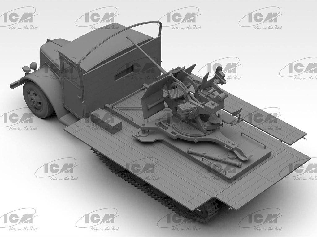 Sd.Kfz.3b with Flak 38 Truppenluftschutzwagen (Vista 3)