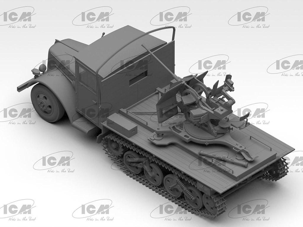 Sd.Kfz.3b with Flak 38 Truppenluftschutzwagen (Vista 4)