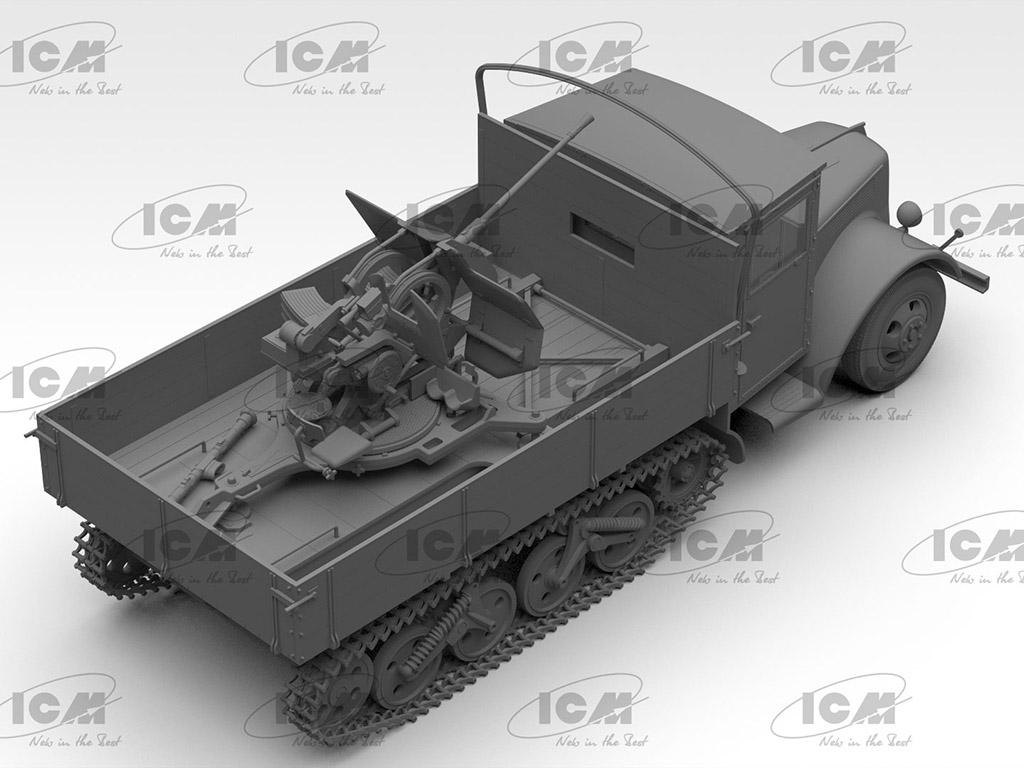 Sd.Kfz.3b with Flak 38 Truppenluftschutzwagen (Vista 5)