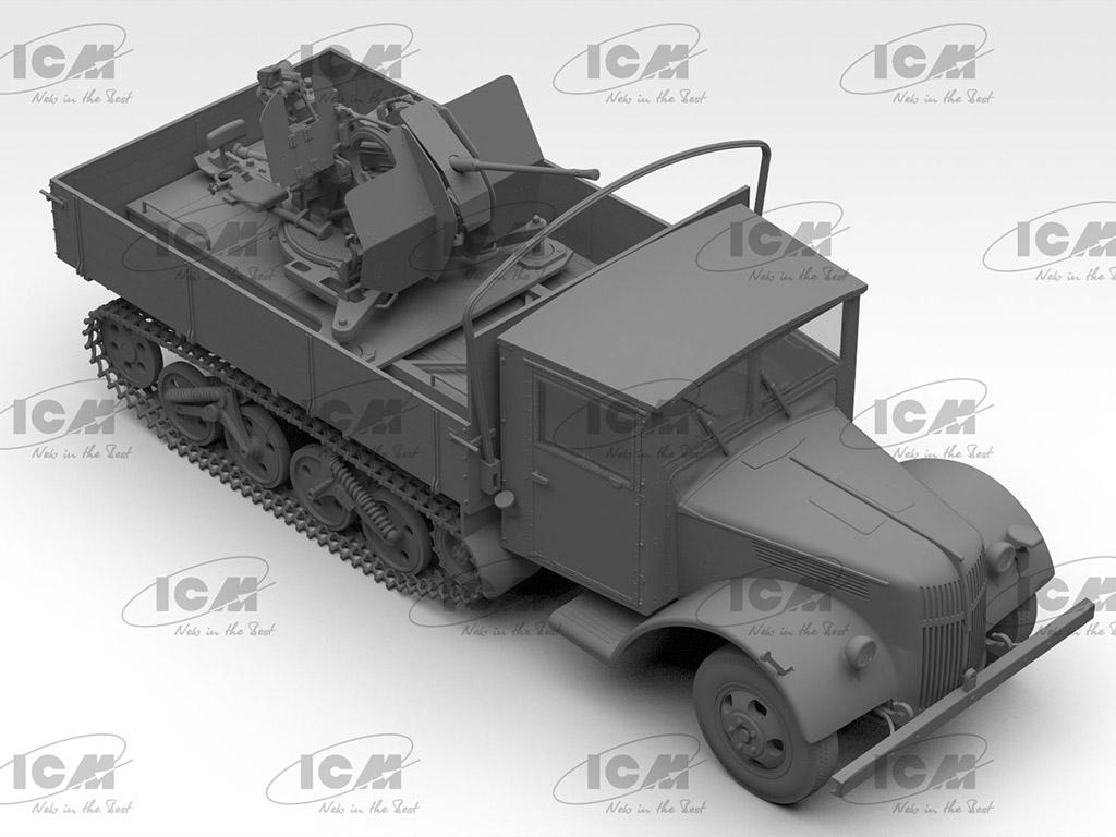 Sd.Kfz.3b with Flak 38 Truppenluftschutzwagen (Vista 6)