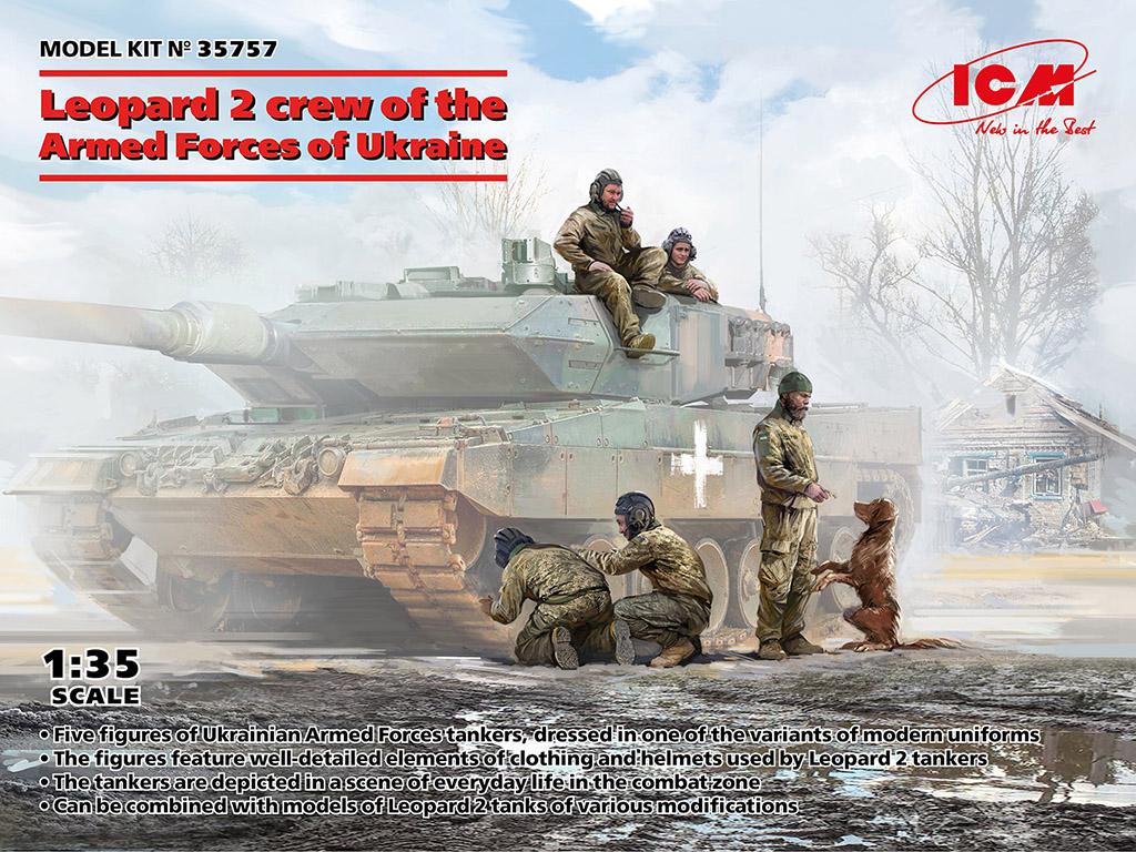 Leopard 2 crew of the Armed Forces of Ukraine (Vista 1)