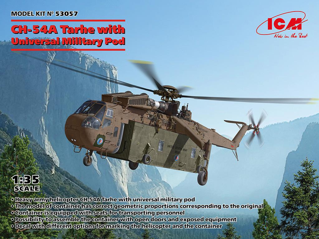 CH-54A Tarhe with Universal Military Pod (Vista 1)