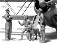 Pilotos Italianos con uniforme tropical 1939-1943 (Vista 11)