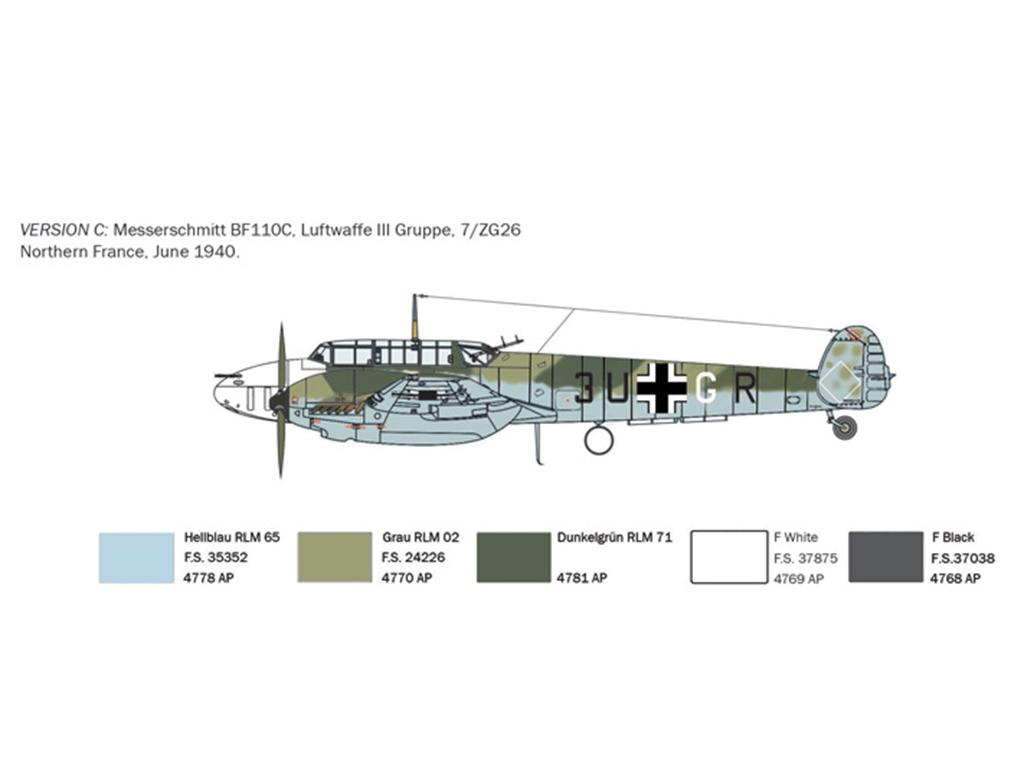 Bf 110 C Zerstorer (Vista 5)