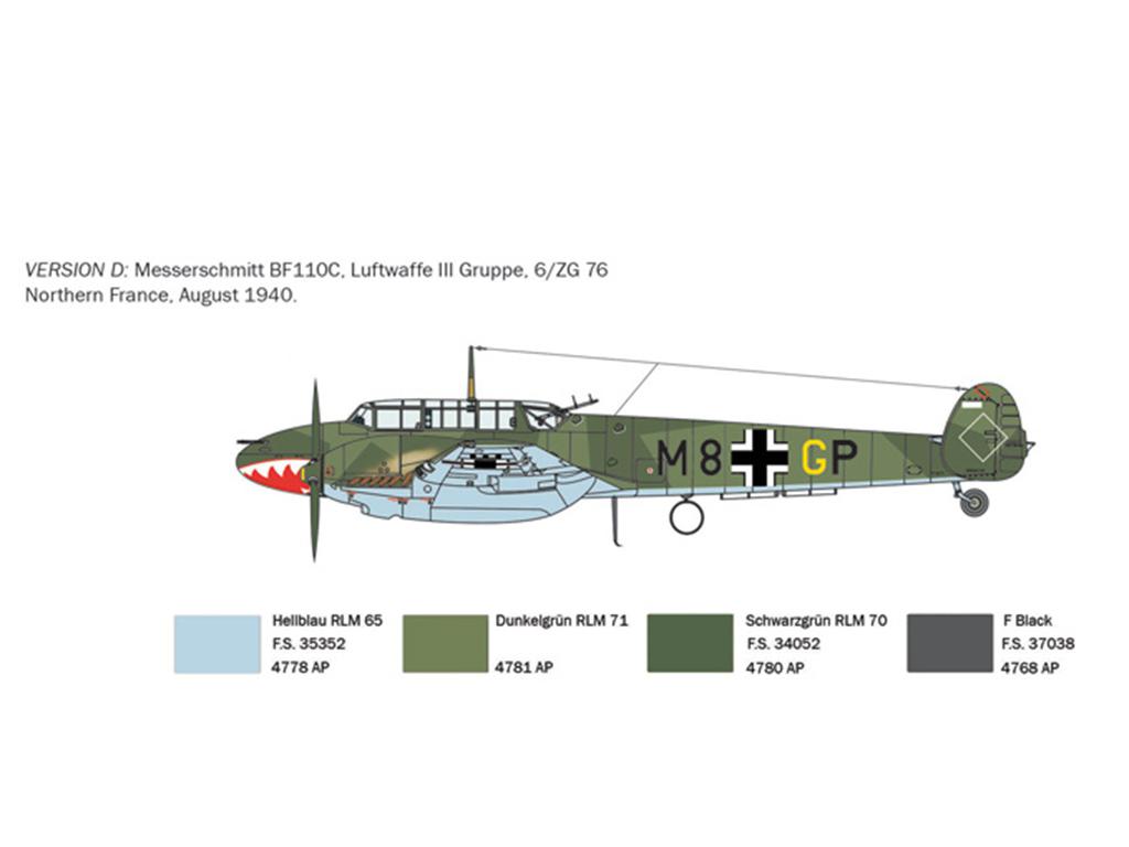 Bf 110 C Zerstorer (Vista 6)