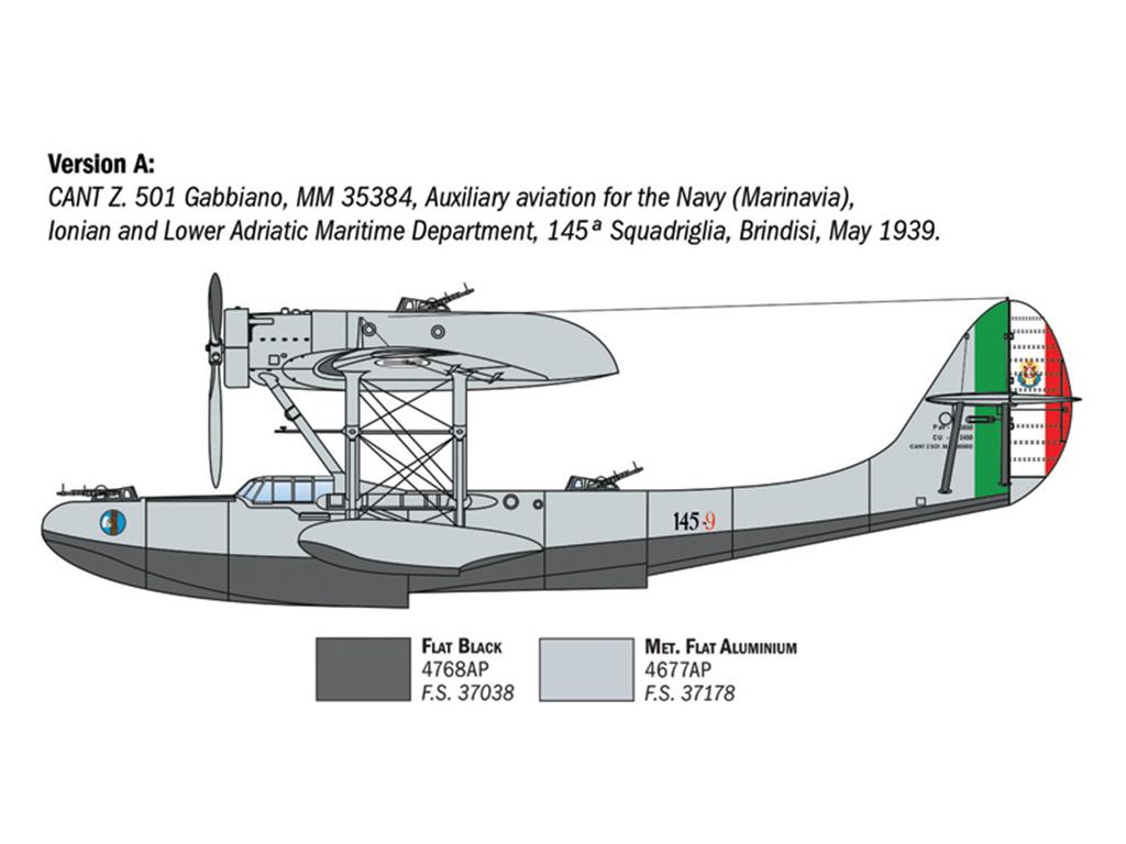 CANT Z.501 Gabbiano (Vista 3)