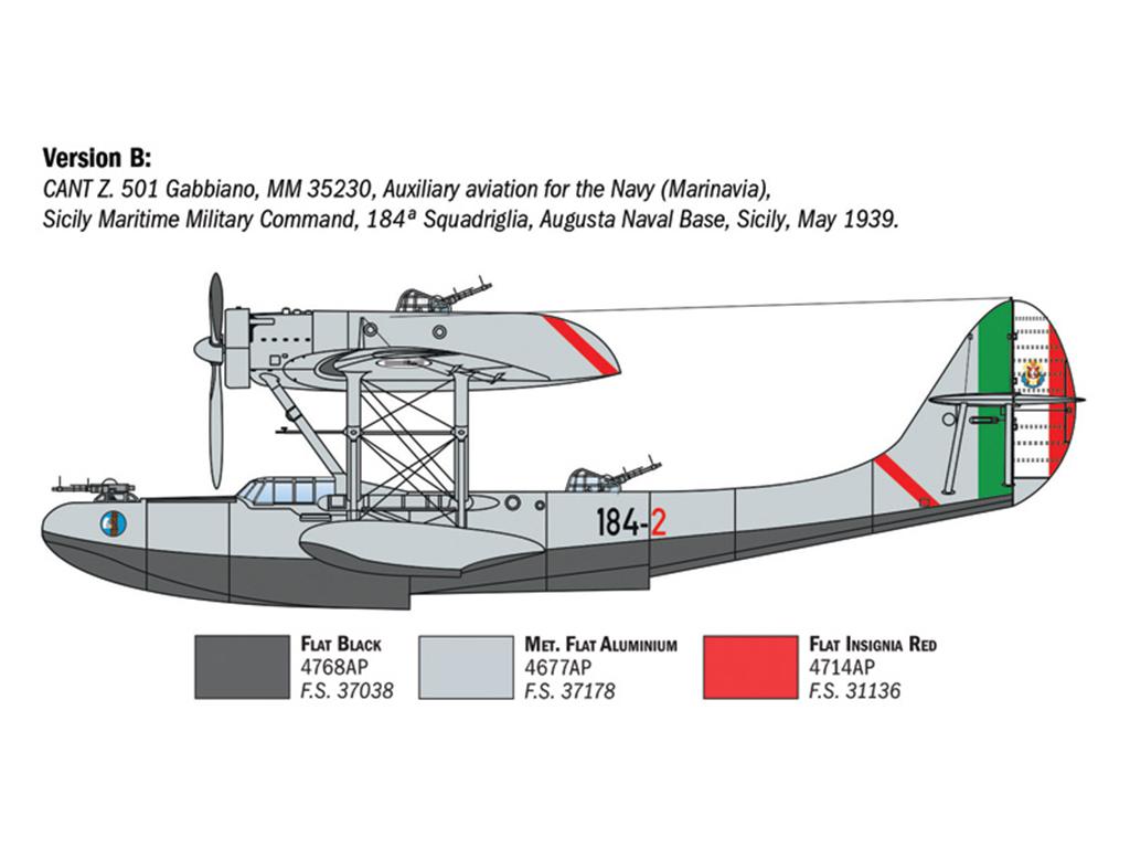 CANT Z.501 Gabbiano (Vista 4)