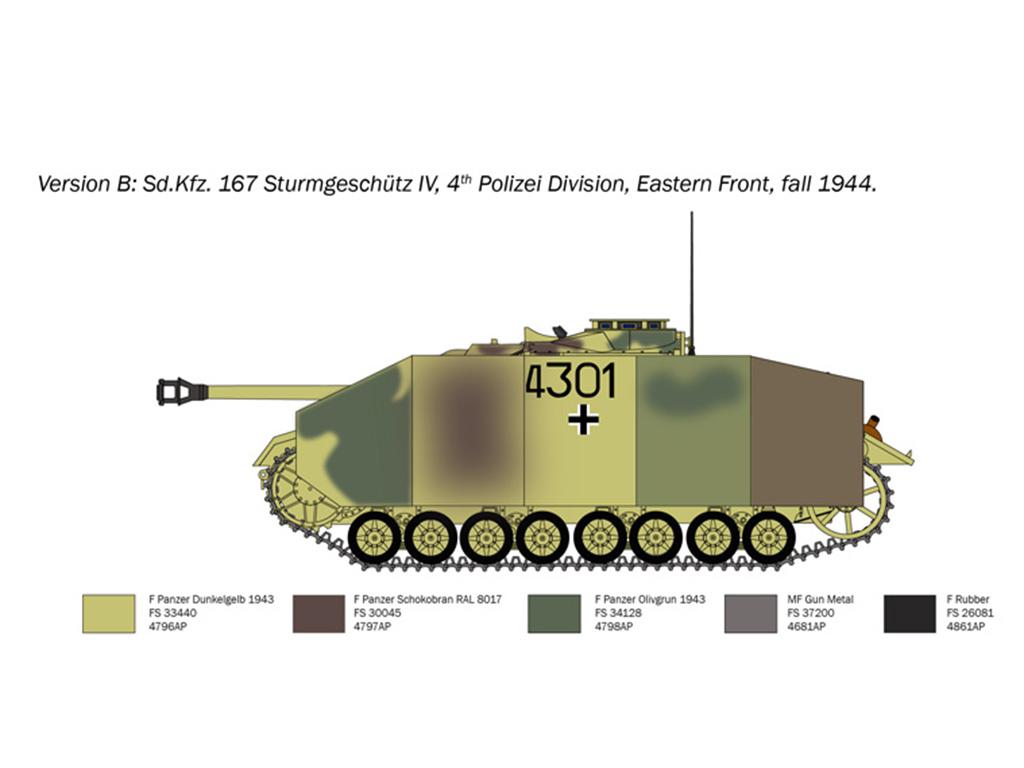 Sd. Kfz. 167 SturmGeschutz IV (Vista 4)