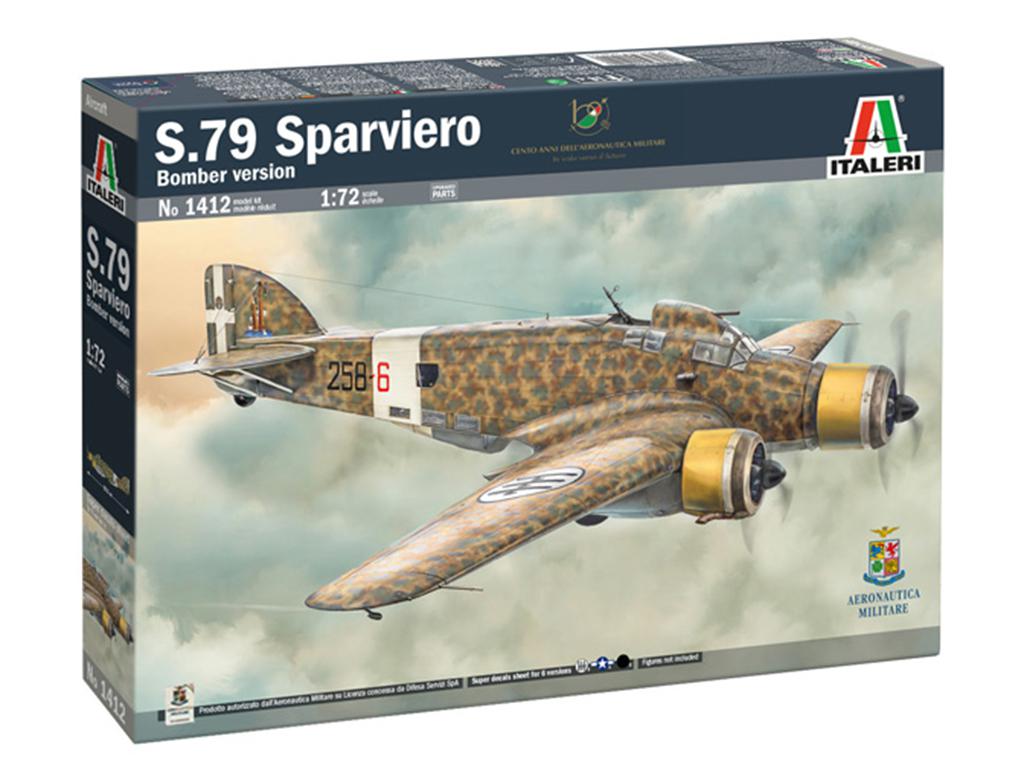 S.79 Sparviero Bomber version (Vista 1)