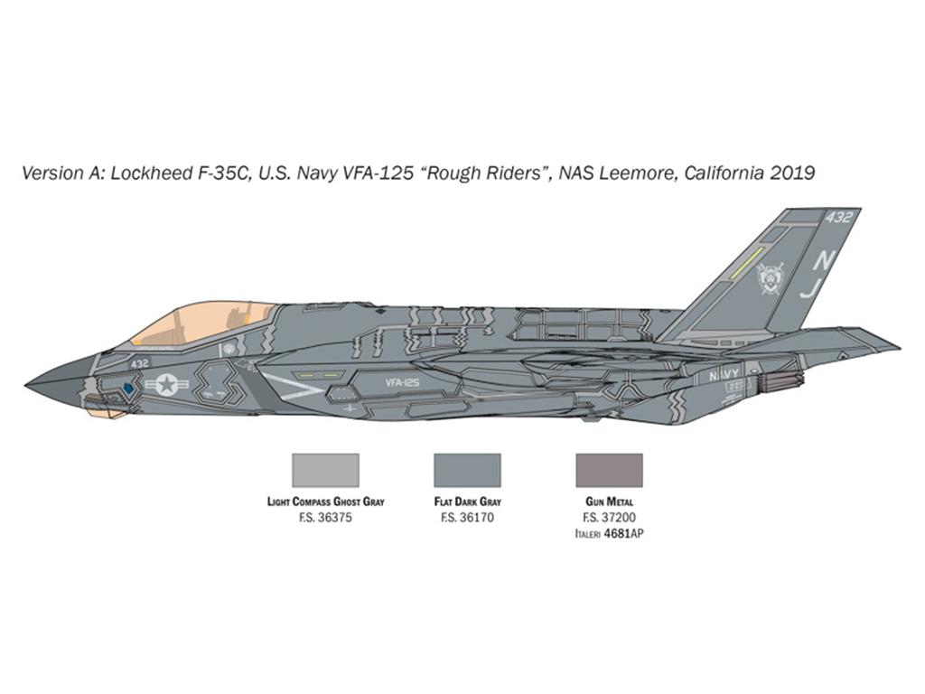 F-35C Lightning II ''CATOBAR version'' (Vista 4)