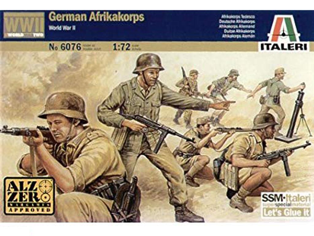 Soldados Alemanes , Africa Korps (Vista 1)