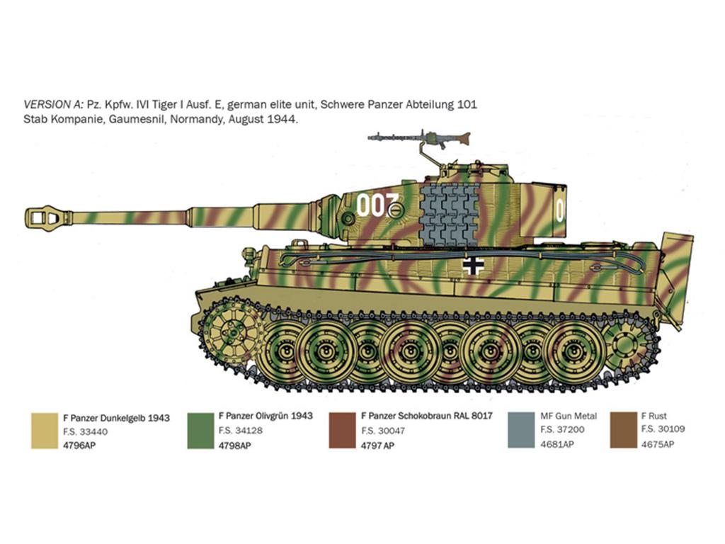 Pz.Kpfw. VI Tiger I Ausf. E late production (Vista 3)