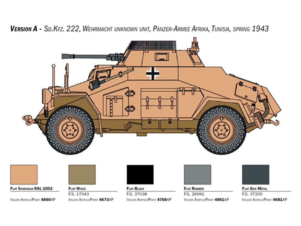 Sd. Kfz. 222/223 (Vista 3)