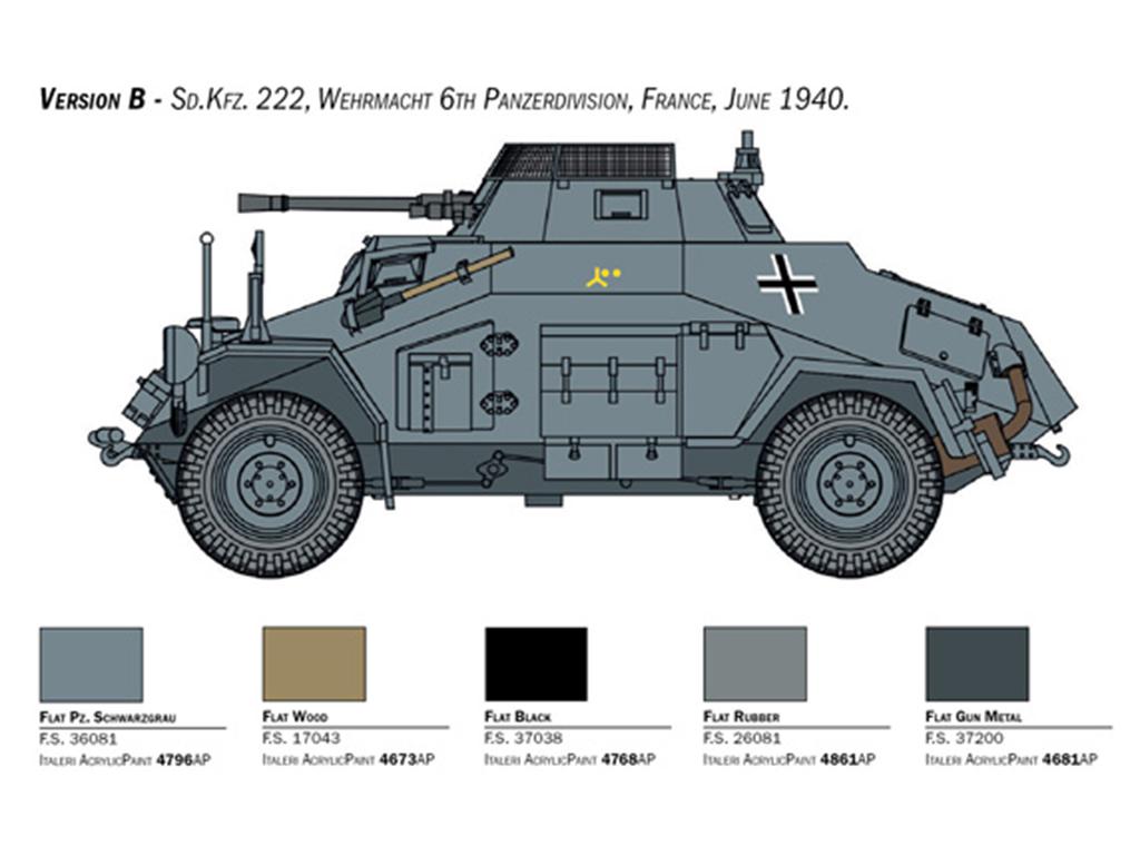 Sd. Kfz. 222/223 (Vista 4)