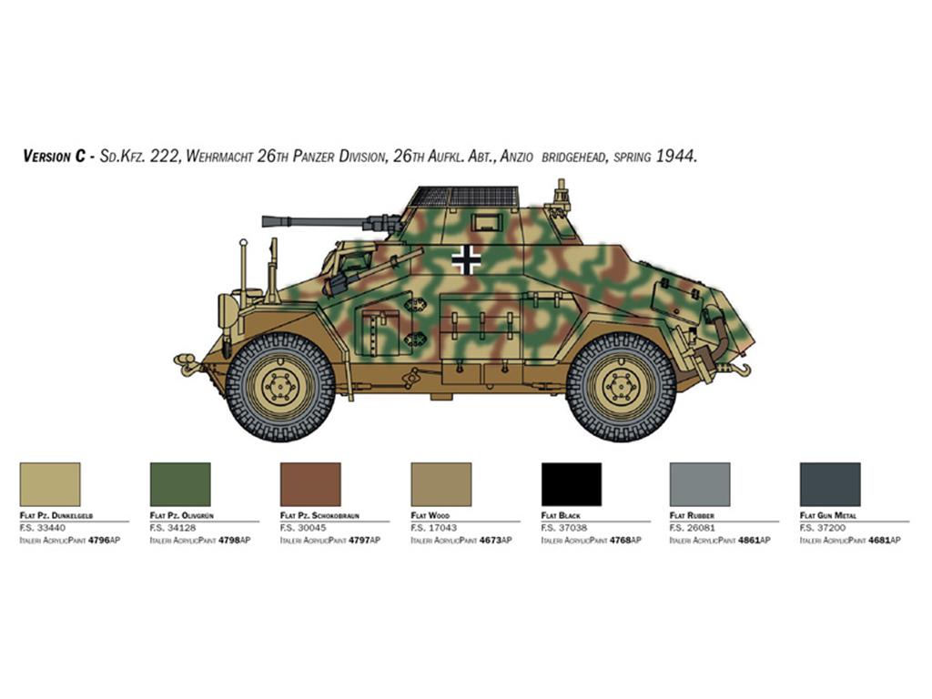 Sd. Kfz. 222/223 (Vista 7)