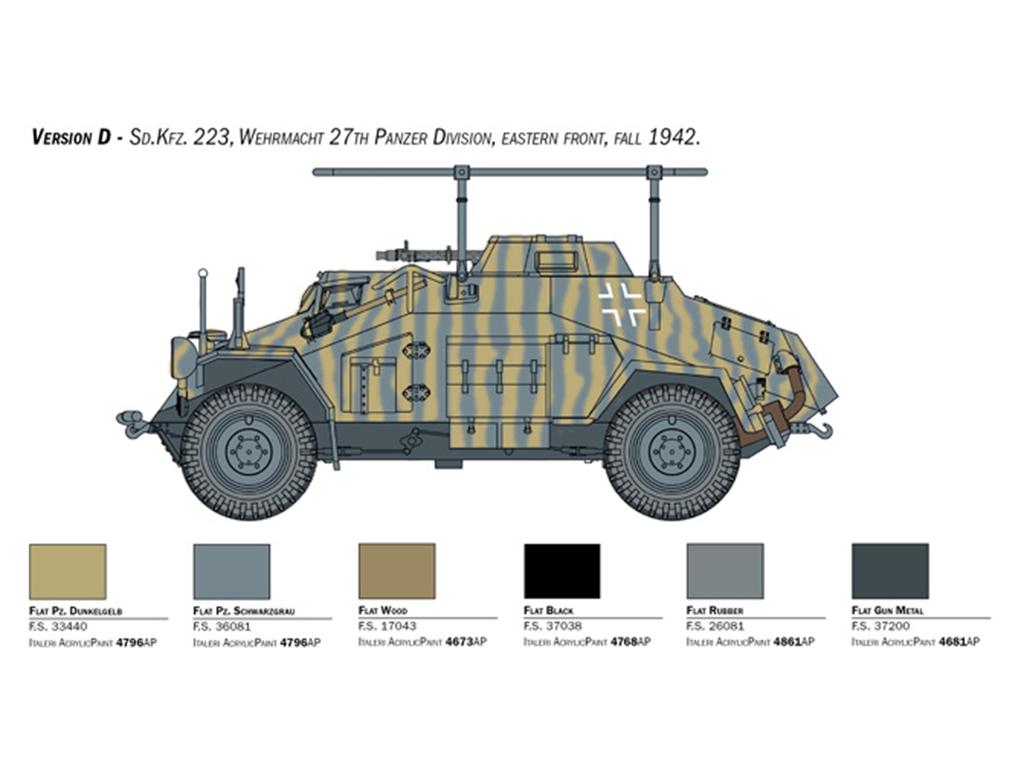 Sd. Kfz. 222/223 (Vista 8)