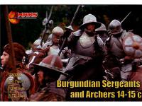 Sargentos y arqueros Borgoñones 14-15c (Vista 2)