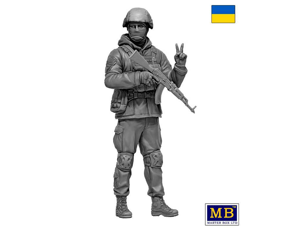 Soldado Ucraniano , defensa de Kiev (Vista 4)