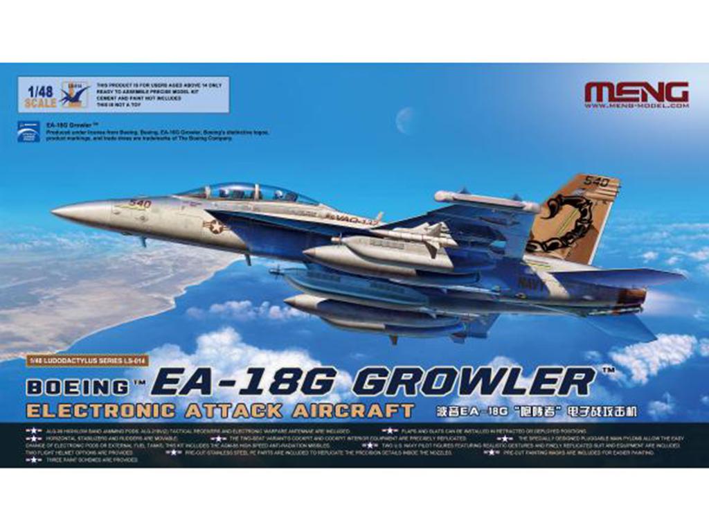 Boeing EA-18G Growler Electronic Attack Aircraft (Vista 1)