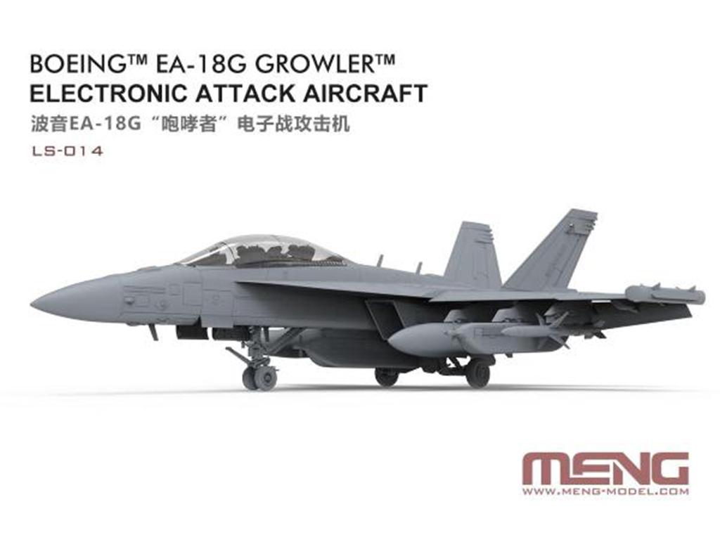 Boeing EA-18G Growler Electronic Attack Aircraft (Vista 2)