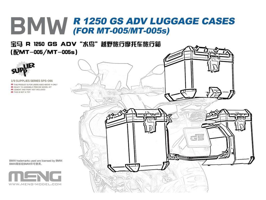BMW R 1250 GS ADV Luggage Cases (Vista 1)