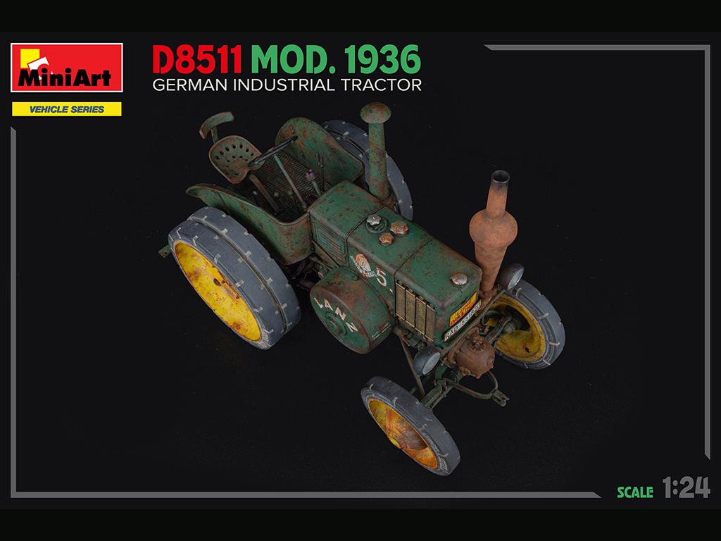 German Industrial Tractor D8511 Mod 1936 (Vista 10)