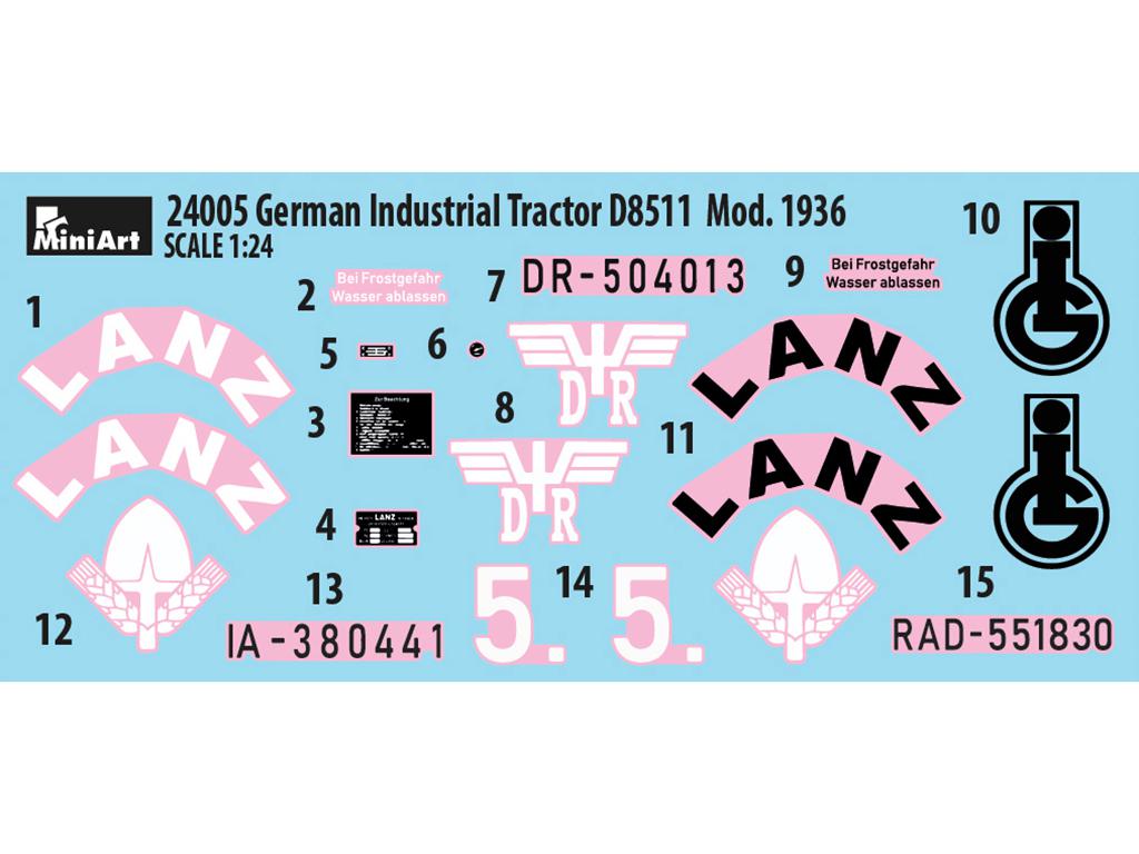 German Industrial Tractor D8511 Mod 1936 (Vista 5)