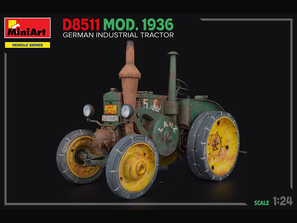 German Industrial Tractor D8511 Mod 1936 (Vista 6)