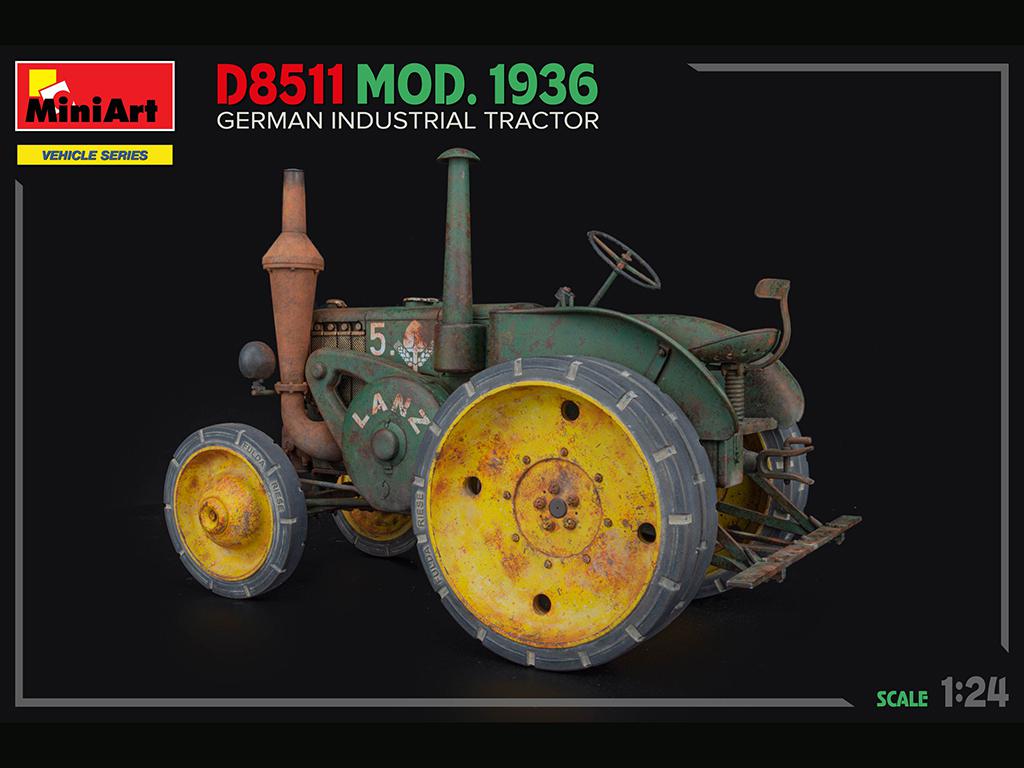 German Industrial Tractor D8511 Mod 1936 (Vista 8)