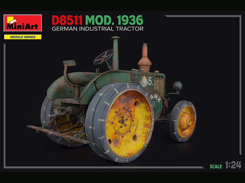 German Industrial Tractor D8511 Mod 1936 (Vista 9)