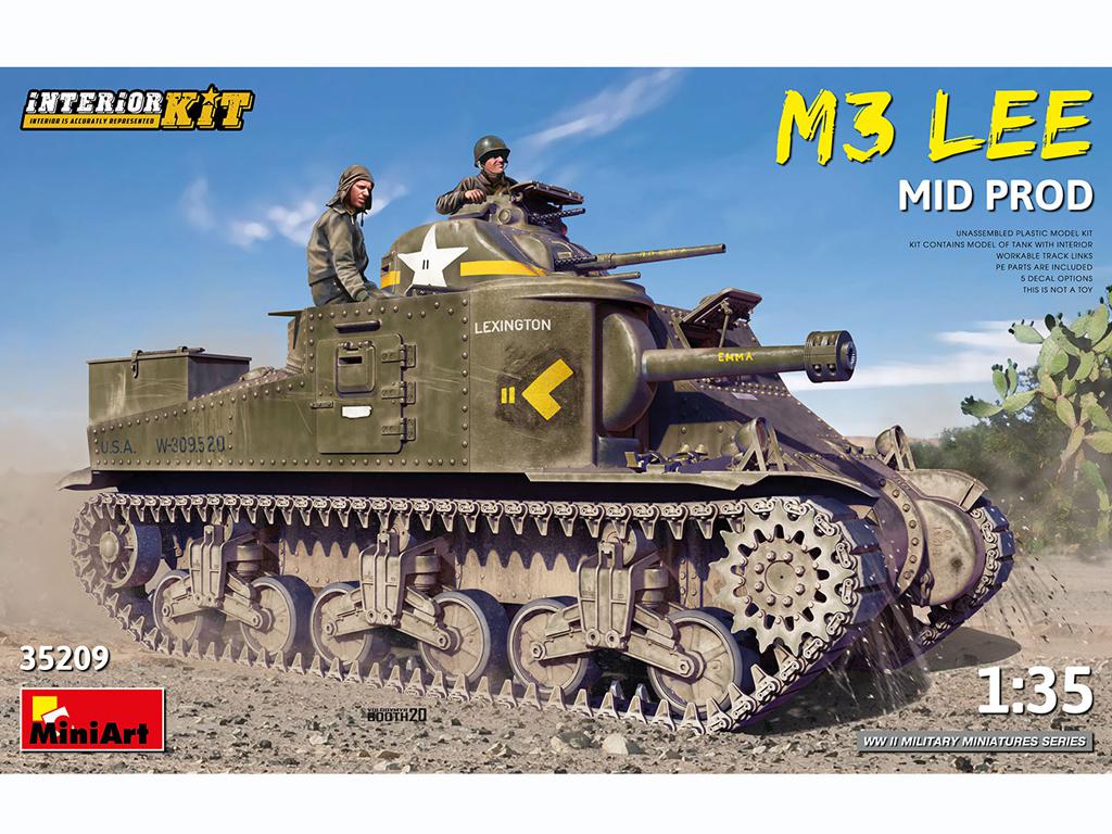 M3 LEE Mid Production. Interior Kit (Vista 1)