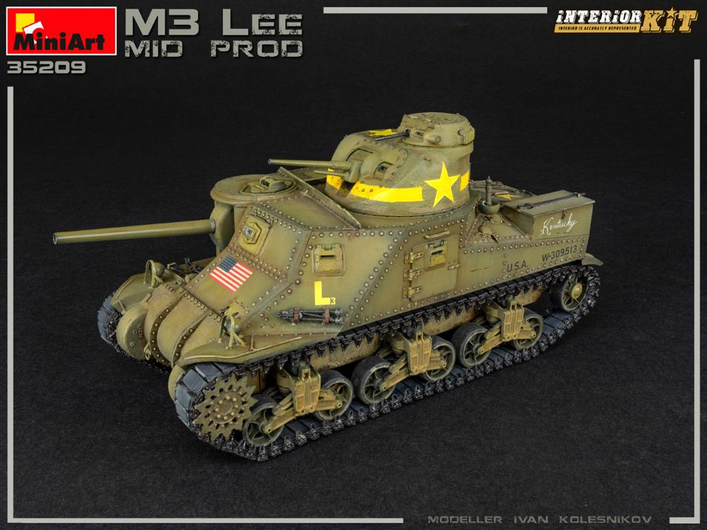 M3 LEE Mid Production. Interior Kit (Vista 11)