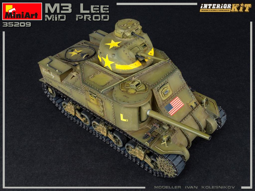 M3 LEE Mid Production. Interior Kit (Vista 12)