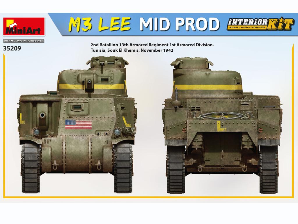 M3 LEE Mid Production. Interior Kit (Vista 4)